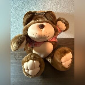Vintage Bear Plush Bare Foot Bear 🐻 18" stuffed animal